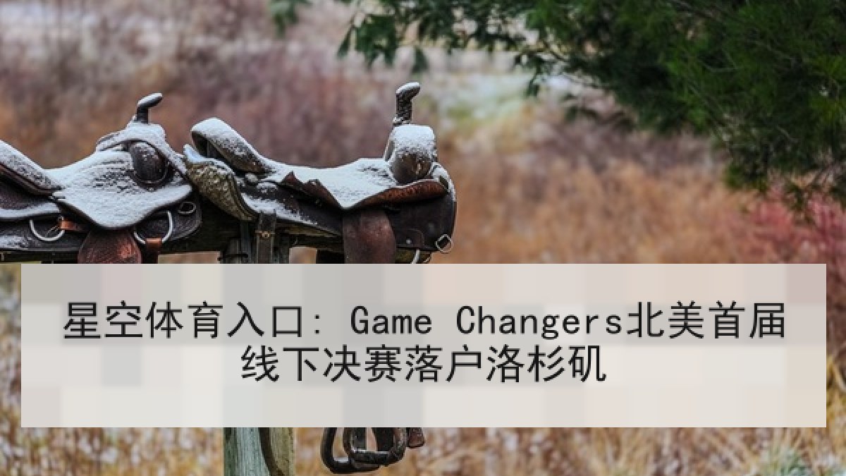 星空体育入口: Game Changers北美首届线下决赛落户洛杉矶 星空体育入口: Game Changers北美首届线下决赛落户洛杉矶